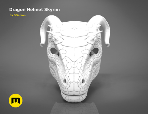 Dragon Helmet - Skyrim