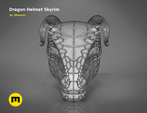 Dragon Helmet - Skyrim