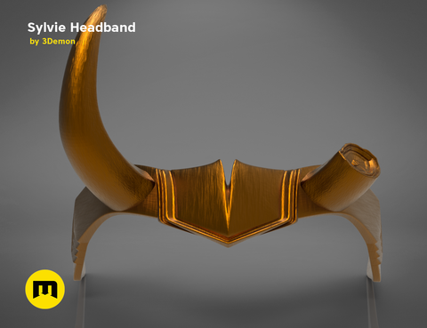 Sylvie Horns Headband