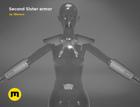 Second Sister Armor - Star Wars