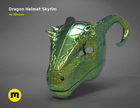 Dragon Helmet - Skyrim