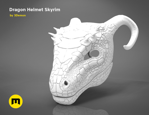 Dragon Helmet - Skyrim