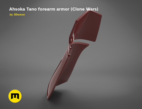 Ahsoka Tano, Clone Wars Forearm Armor