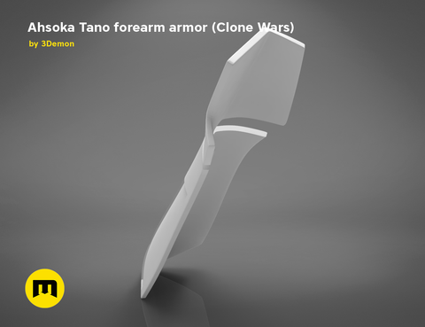 Ahsoka Tano, Clone Wars Forearm Armor