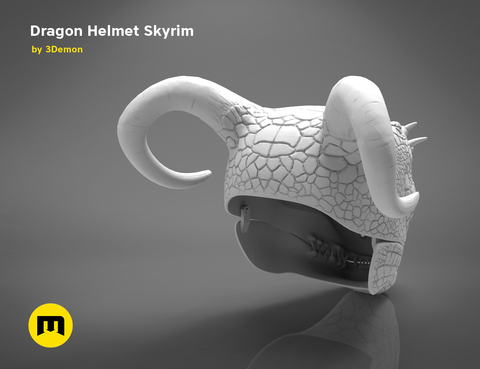 Dragon Helmet - Skyrim