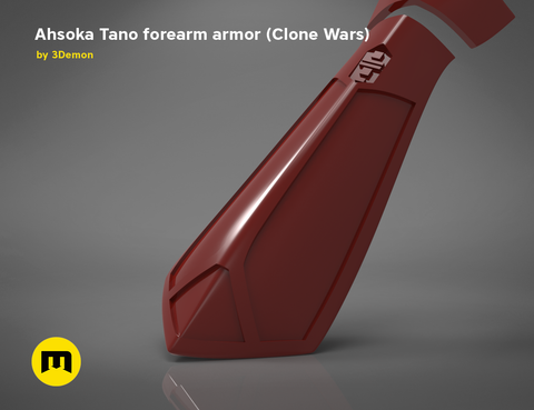 Ahsoka Tano, Clone Wars Forearm Armor
