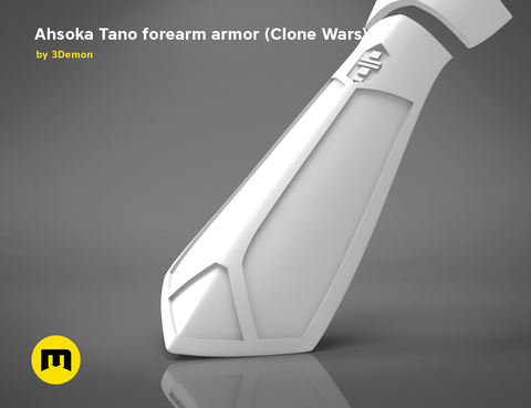 Ahsoka Tano, Clone Wars Forearm Armor