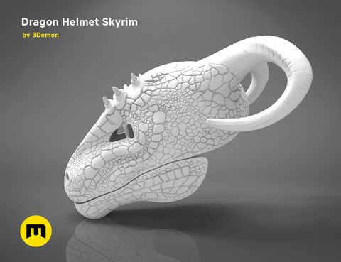 Dragon Helmet - Skyrim