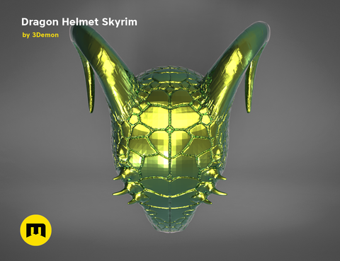 Dragon Helmet - Skyrim