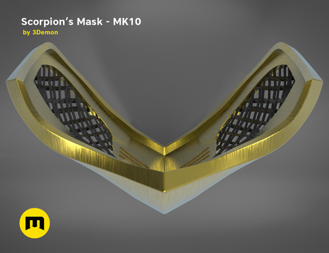 Scorpion's Mask - MK 10