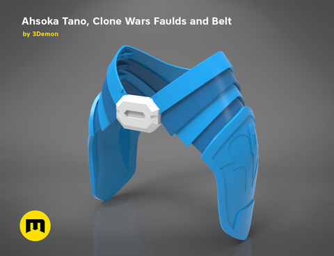 Ahsoka Tano, Clone Wars Faulds and Belt