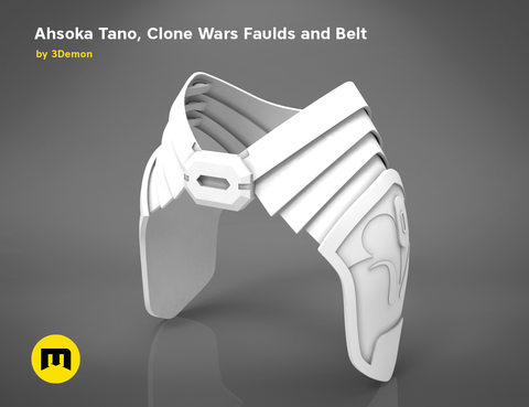Ahsoka Tano, Clone Wars Faulds and Belt