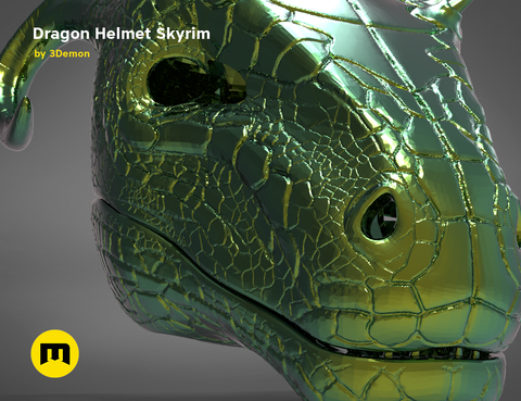 Dragon Helmet - Skyrim