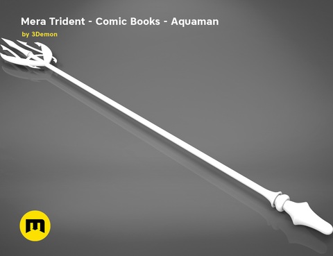 Mera's Trident from the Aquaman comic books