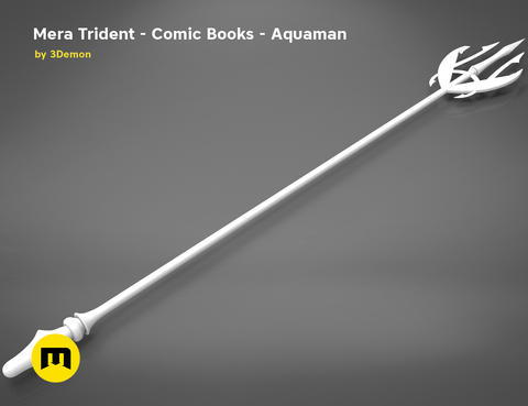 Mera's Trident from the Aquaman comic books