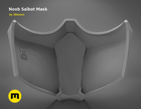 Noob Saibot's Mask - MK 9