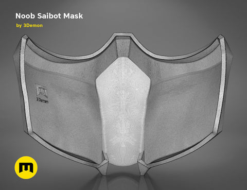Noob Saibot's Mask - MK 9
