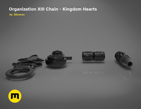 Beads of Organization XIII from Kingdom Hearts