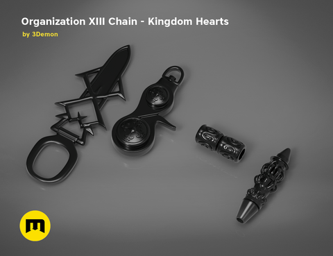Beads of Organization XIII from Kingdom Hearts
