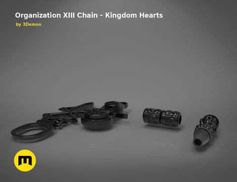 Beads of Organization XIII from Kingdom Hearts