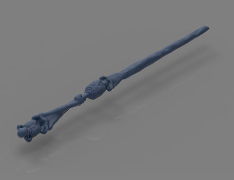 Death Eater Skeleton Wand