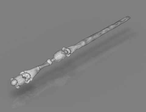 Death Eater Skeleton Wand