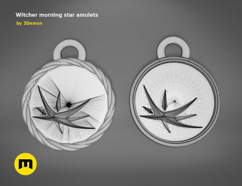 Morning Star Pendant — The Witcher