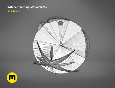 Morning Star Pendant — The Witcher