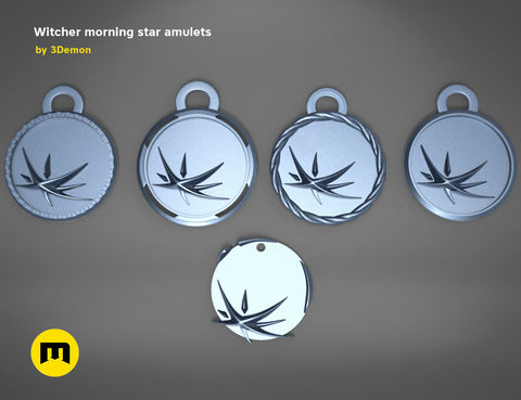 Morning Star Pendant — The Witcher