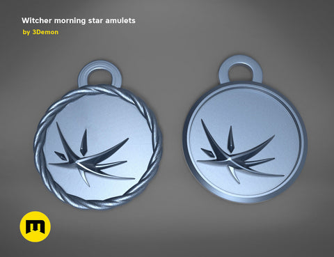 Morning Star Pendant — The Witcher