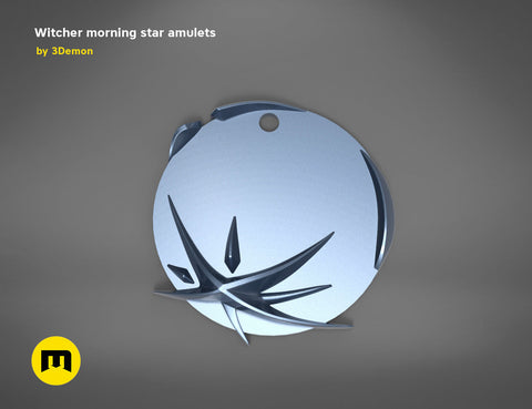 Morning Star Pendant — The Witcher