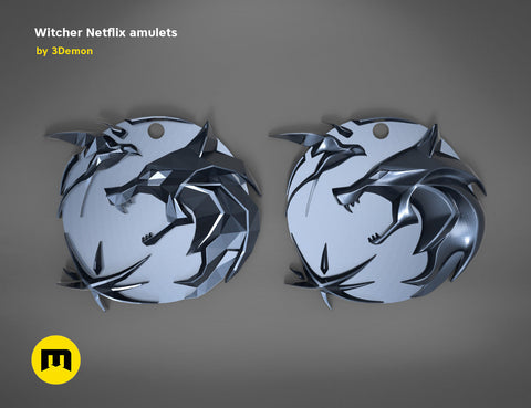 The Witcher Netflix Series Amulet