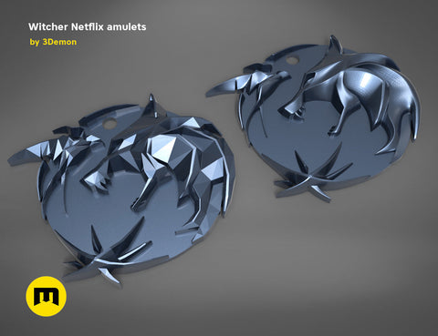 The Witcher Netflix Series Amulet