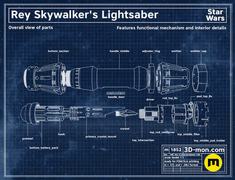 Rey Skywalker's Lightsaber