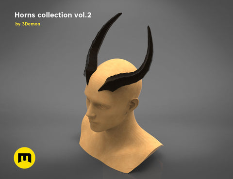 Segmented Curved Horns