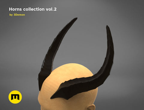 Segmented Curved Horns