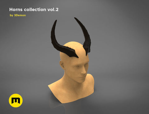 Segmented Curved Horns