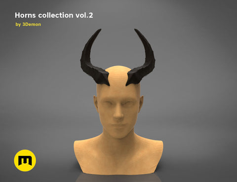 Segmented Curved Horns