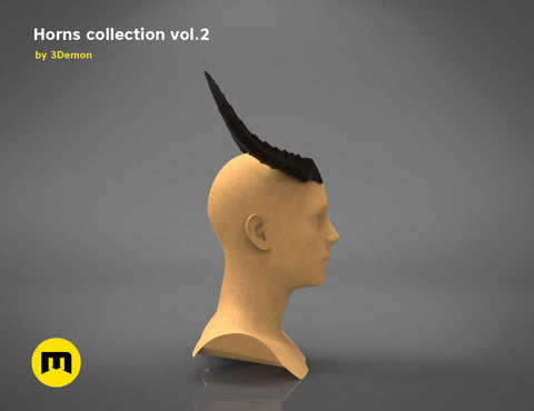 Segmented Curved Horns