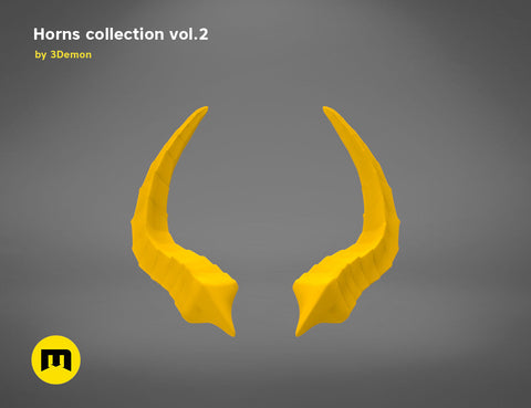 Segmented Curved Horns