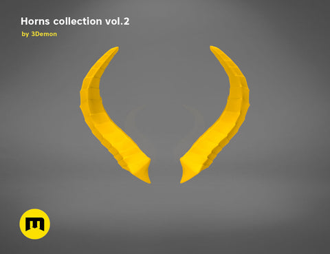 Segmented Curved Horns