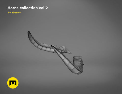 Segmented Curved Horns
