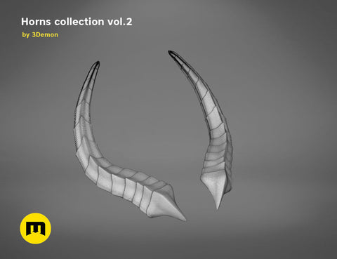 Segmented Curved Horns