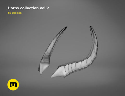 Segmented Curved Horns