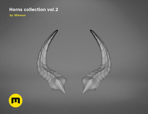 Segmented Curved Horns