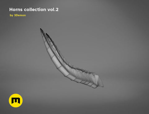 Segmented Curved Horns