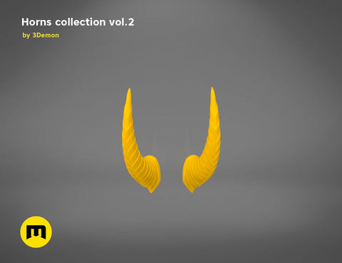 Goat-like Horns