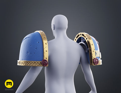 Shoulder Pauldrons - Space Marine