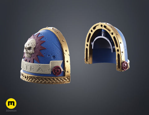 Shoulder Pauldrons - Space Marine