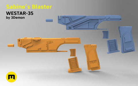 Westar-35 Sabine Wren Blasters
